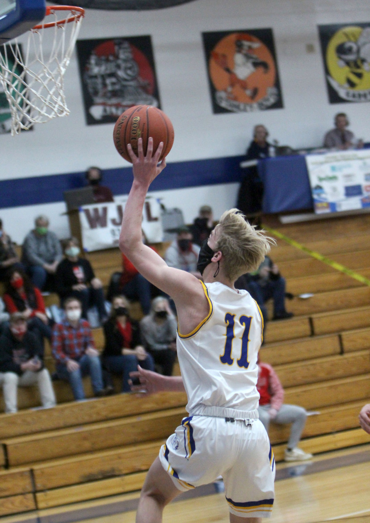 Bruce at McDonell boys basketball 2-19-21